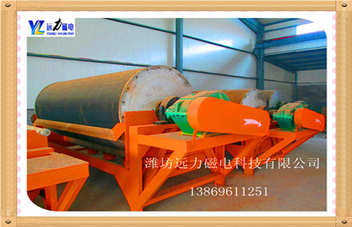 磁选机，河沙磁选机，水选河沙磁选机，半逆流磁选机，磁选机生产厂家，河沙磁选机生产厂家